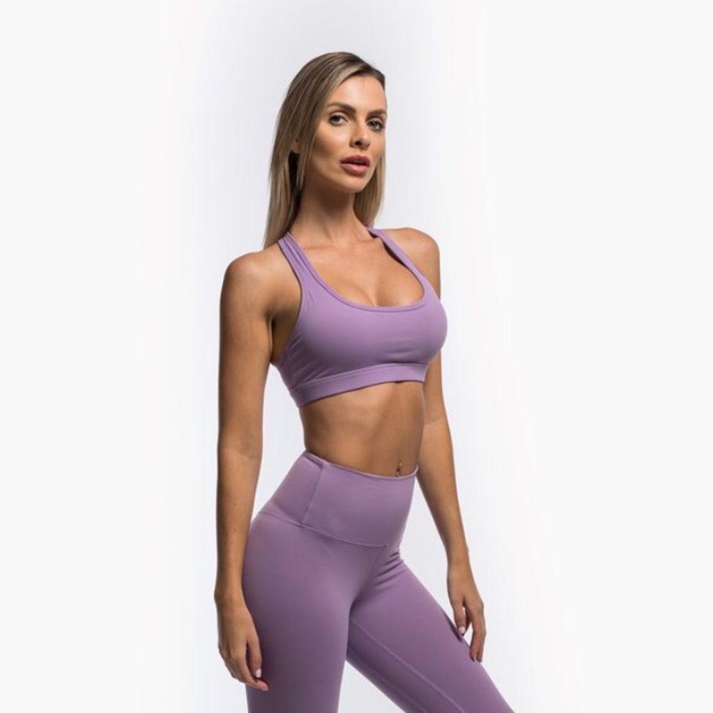 Hustletics EUC Flow Sports Bra Hustletics Medium Lilac
